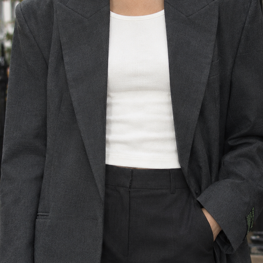Cerys-Jane Relaxed Blazer - Lead Product Detail