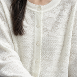 Bianca-Marie Jacquard Cardigan - Lead Product Detail