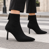 Chiaravalle Stiletto Boots - Lead Product Detail