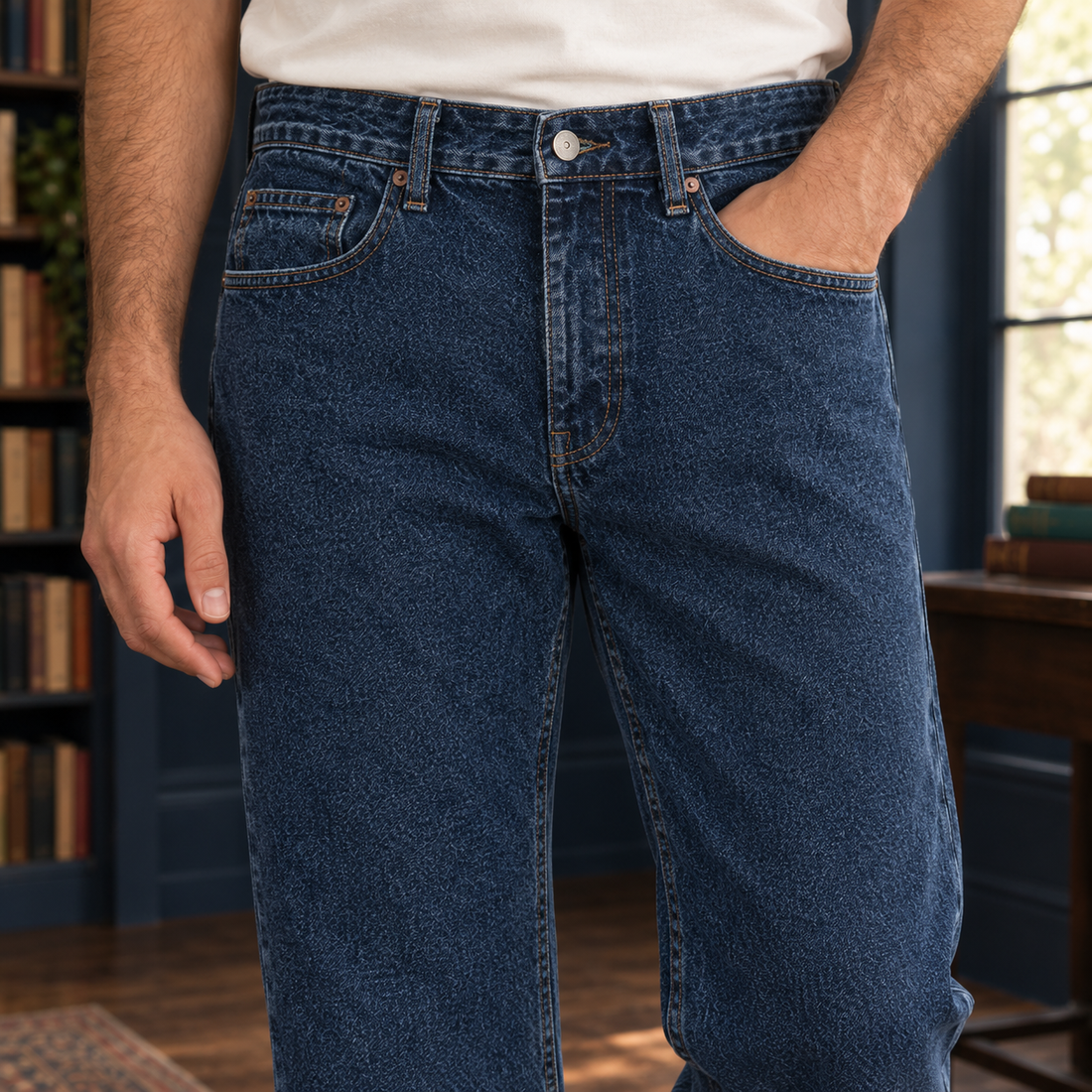 Olivier Flared Jeans - Lead Product Detail