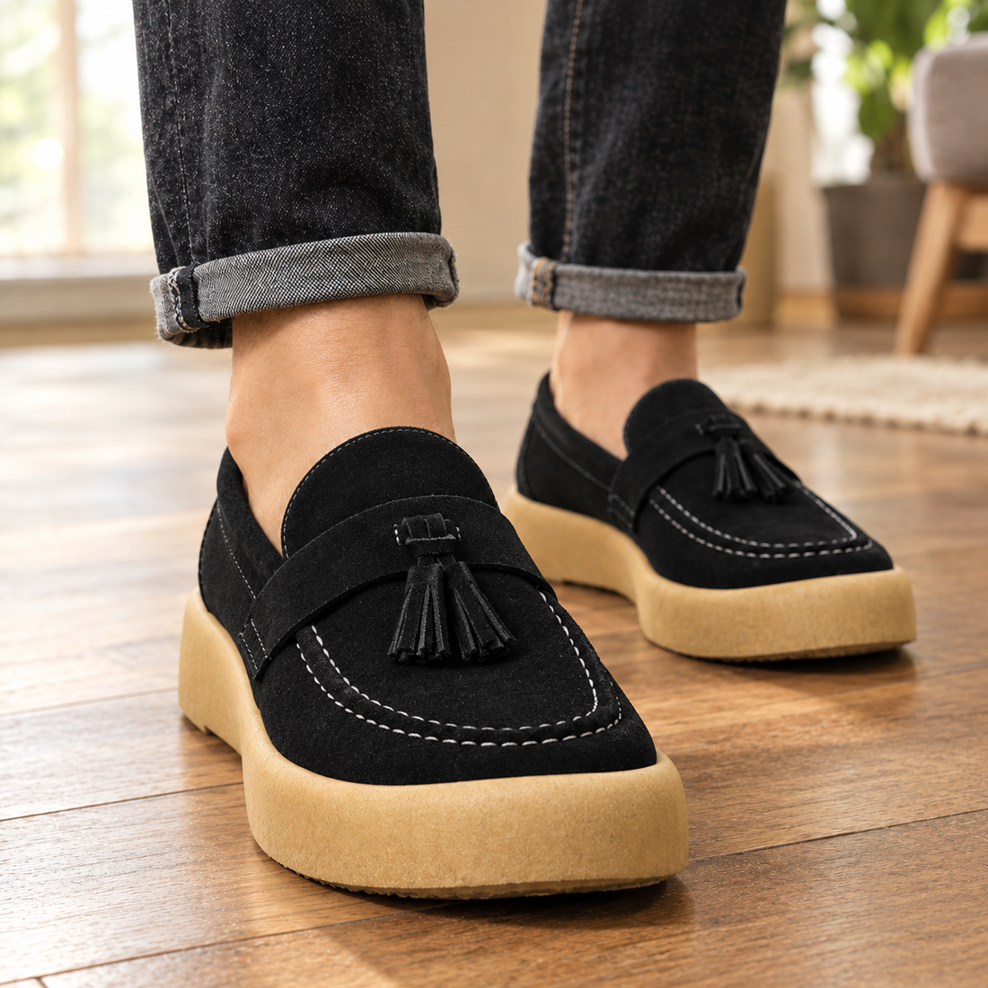 Chianti Suede Loafers - Lead Product Detail