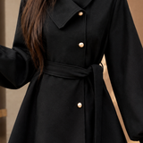 Leila-Eve Belted Coat - Lead Product Detail