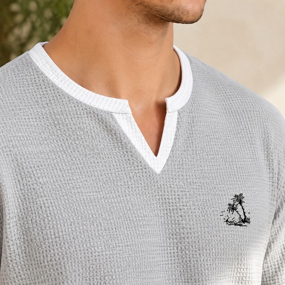 Clement Notch Neck Top - Lead Product Detail