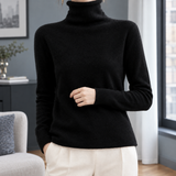 Mackenzie Roll Neck Top - Lead Product Detail