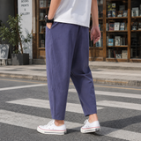 Pascal Relaxed Capri Pants - Lead Alternate View