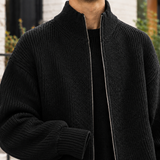 Alistair Zip Sweater - Lead Product Detail