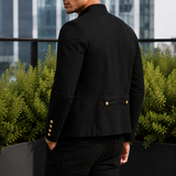 Ivan Military Jacket - Lead Alternate View