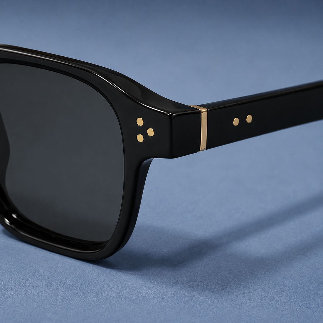 Yara-Sage Retro Sunglasses - Lead Product Detail