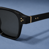 Yara-Sage Retro Sunglasses - Lead Product Detail