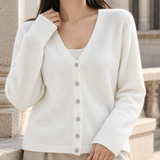 Hesper V Neck Cardigan - Lead Product Detail