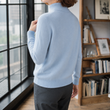 Valentina Mink Cashmere Turtleneck - Lead Alternate View