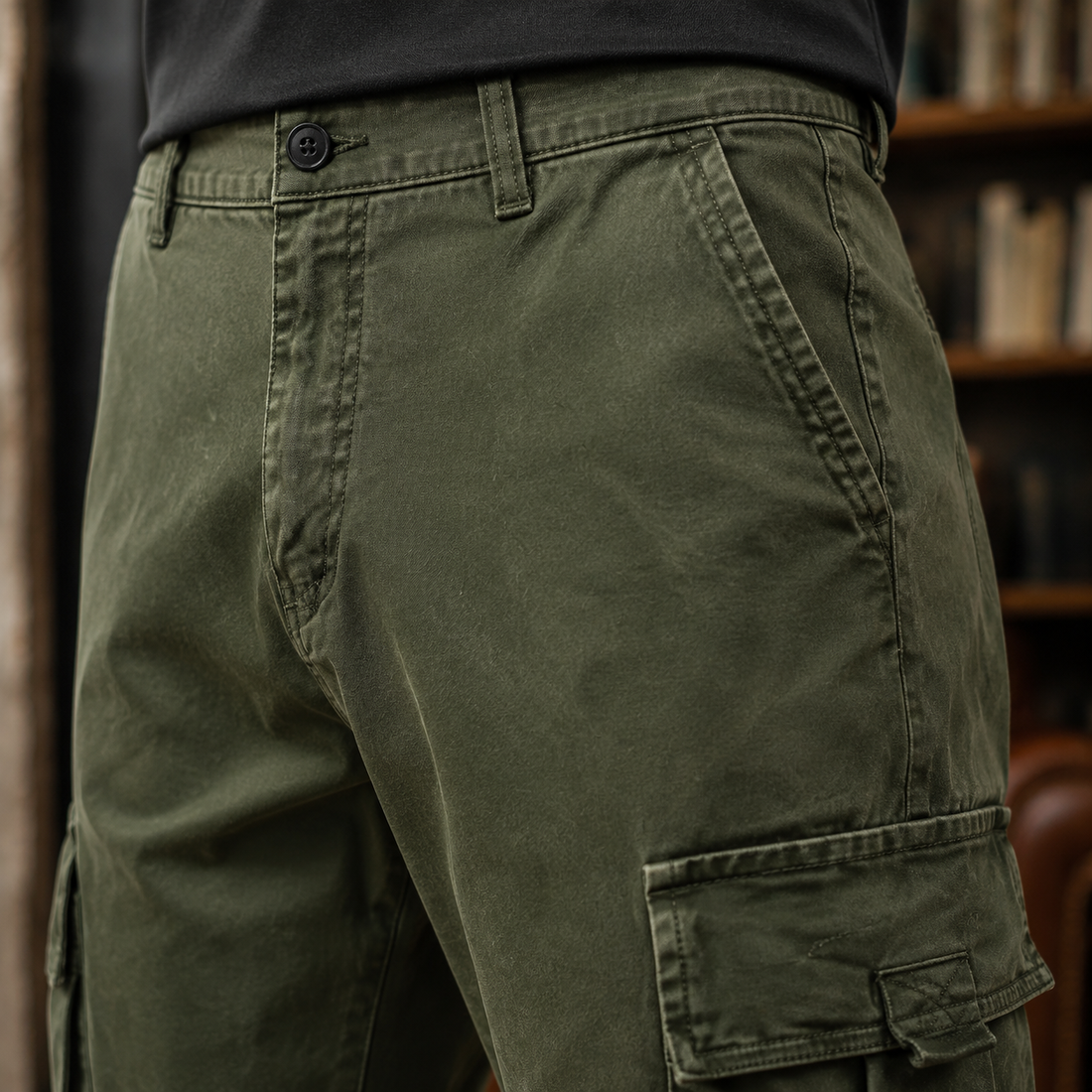 Milo Relaxed Cargo Pants - Lead Product Detail