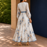 Helena Floral Maxi Dress - Lead Alternate View