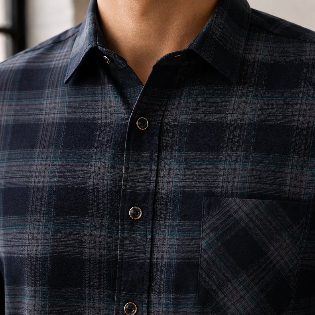 Arthur Plaid Shirt - Lead Product Detail