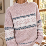 Helena-Pearl Fair Isle Sweater - Lead Product Detail