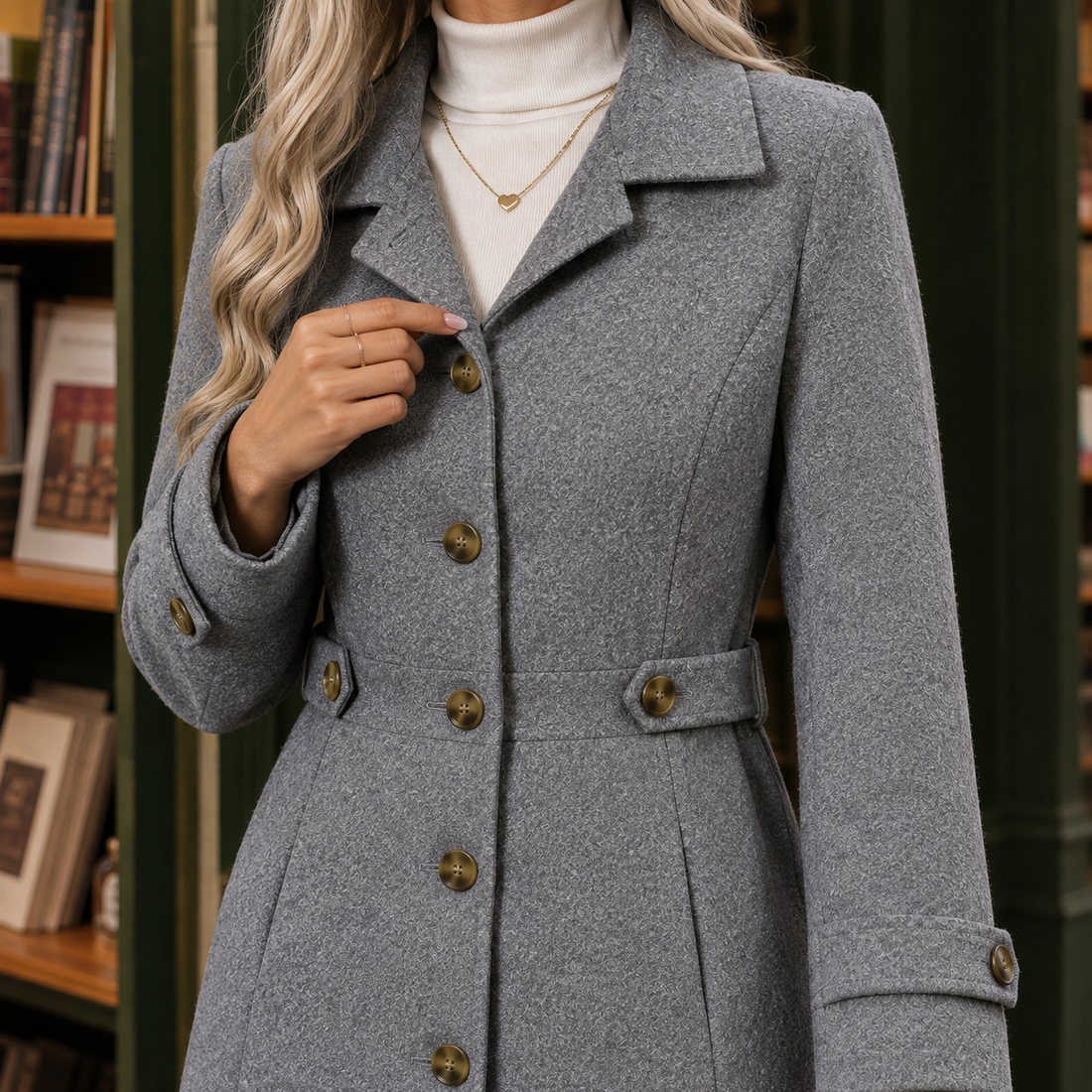 Ernestine Notched Blazer - Lead Product Detail