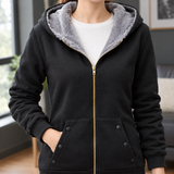 Joanna Hooded Jacket - Lead Product Detail