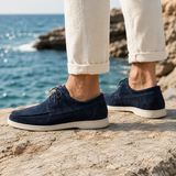 Dario Suede Derby Shoes - Lead Alternate View