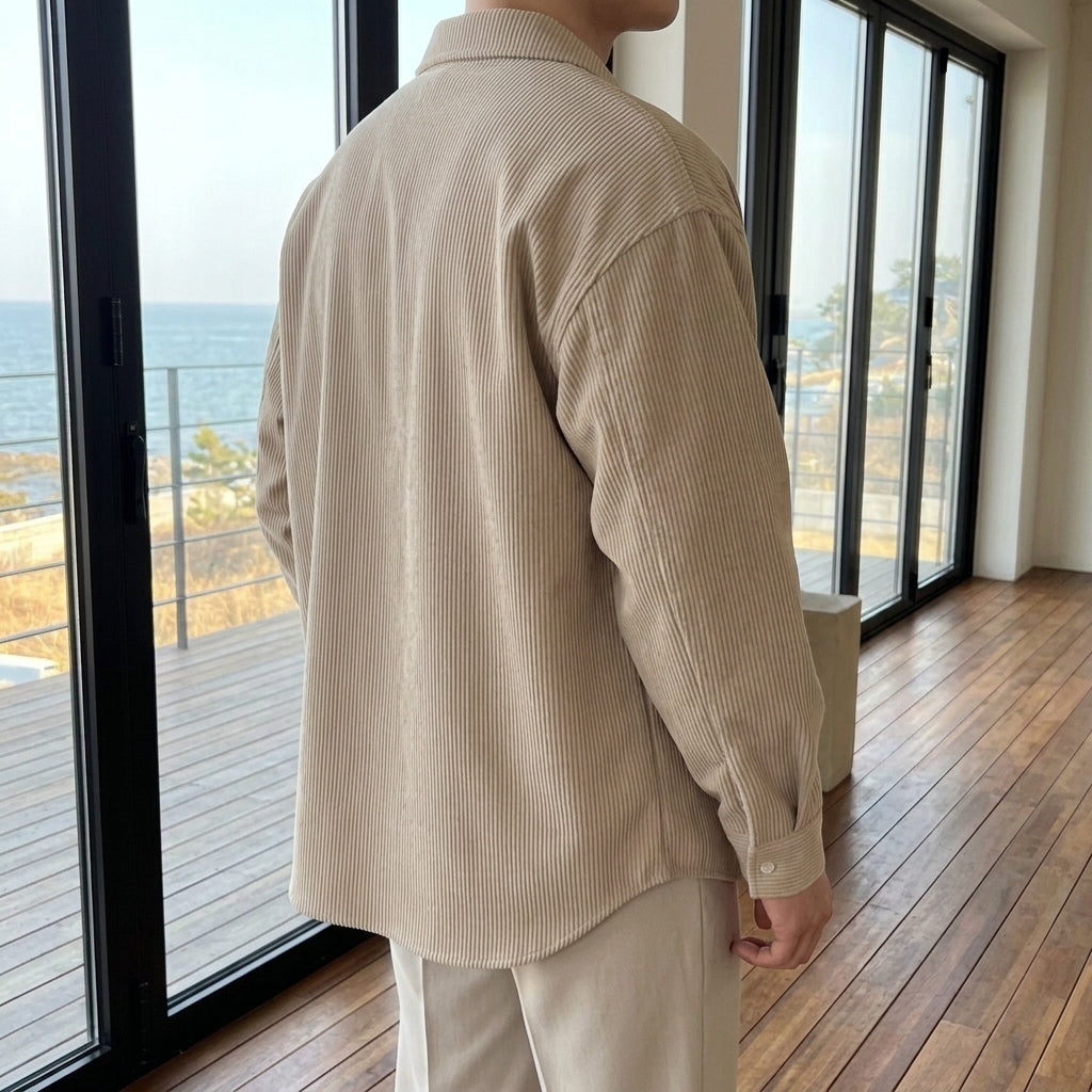 Valencia Corduroy Shirt - Lead Alternate View