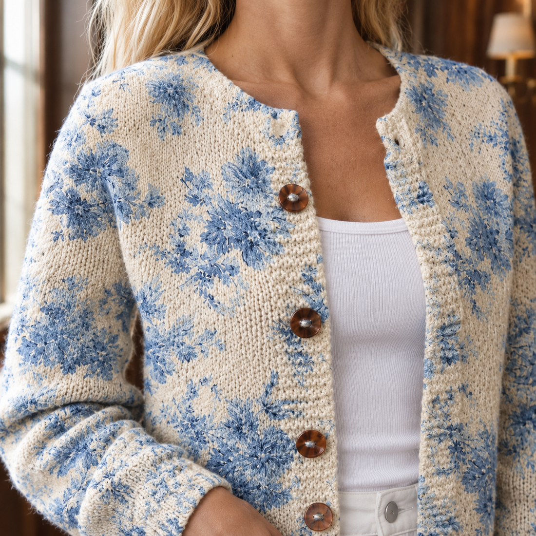 Francesca-Rose Floral Cardigan - Lead Product Detail
