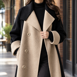 Imogen-Belle Patchwork Overcoat - Lead Product Detail
