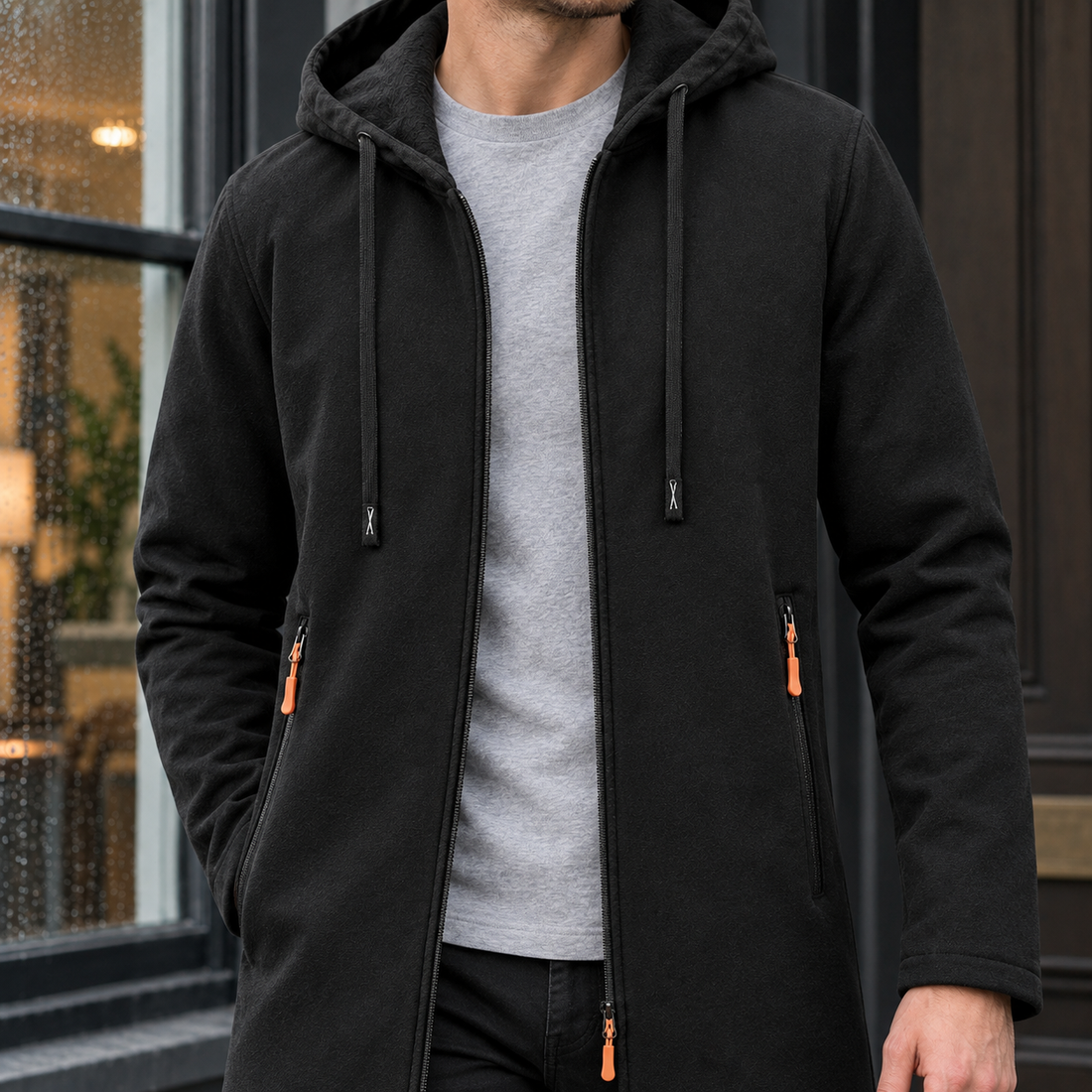 Stephen Longline Jacket - Lead Product Detail