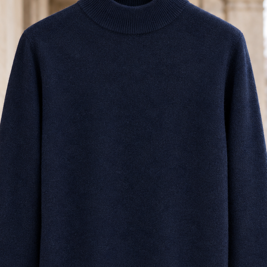 Pierrick-Wade Mock Neck Sweater - Lead Product Detail