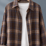 Conrad-West Relaxed Overshirt - Lead Product Detail