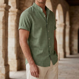 Knox Mandarin Shirt - Lead Alternate View