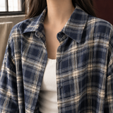 Eliana Plaid Overshirt - Lead Product Detail