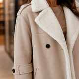 Soledad-Louise Longline Coat - Lead Product Detail