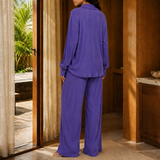 Liora Pleated Set - Lead Alternate View