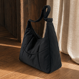 Savelli Padded Shoulder Bag - Lead Alternate View