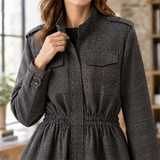 Gloria-Louise Cinched Jacket - Lead Product Detail