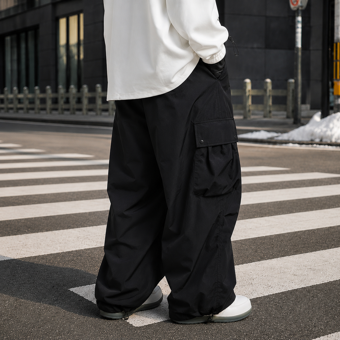 Stefan Baggy Pants - Lead Alternate View