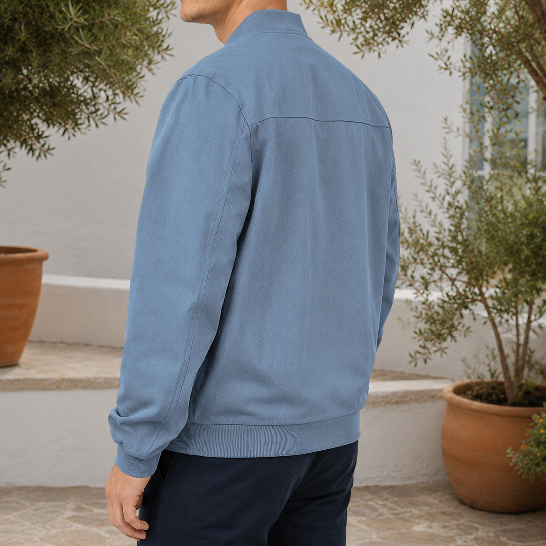 Henry Bomber Jacket - Lead Alternate View