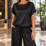 Mallory Relaxed Pants Set - Lead Product Detail