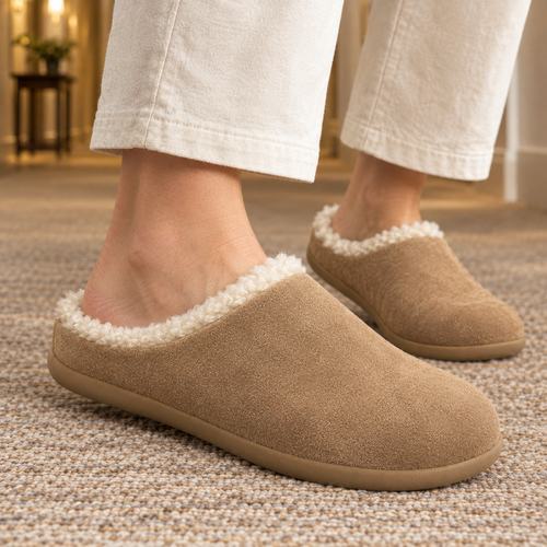 Abruzzi Wool-Lined Mules - Lead Product Detail