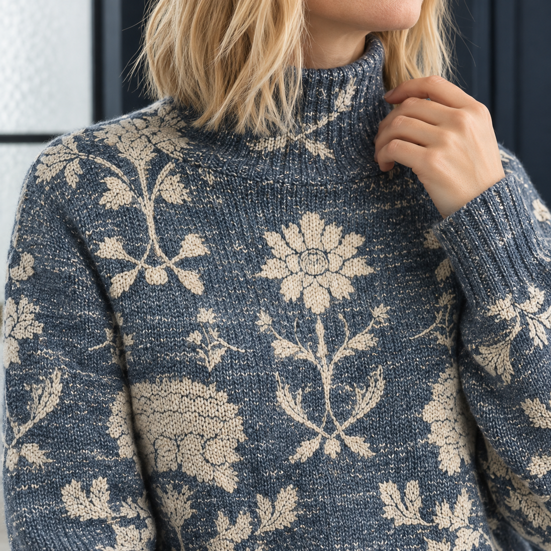 Thea Floral Sweater - Lead Product Detail