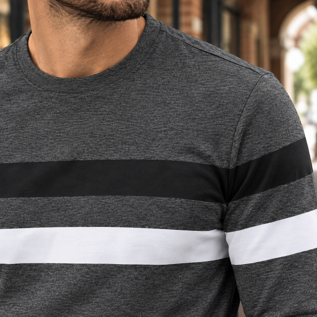 Otto Colorblock Top - Lead Product Detail