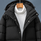 Odilon Longline Coat - Lead Product Detail