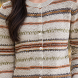 Noemie-Elise Fair Isle Cardigan - Lead Product Detail