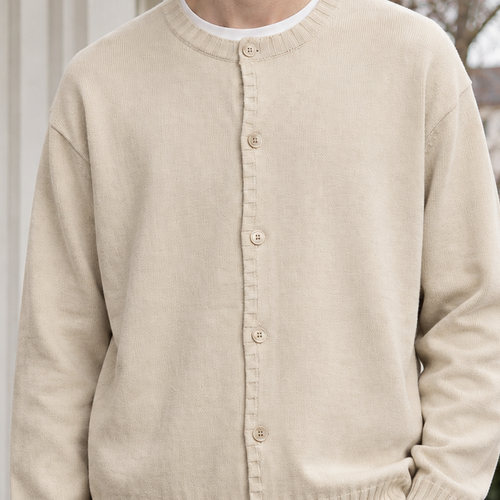 Adrian-Tate Button Front Cardigan - Lead Product Detail