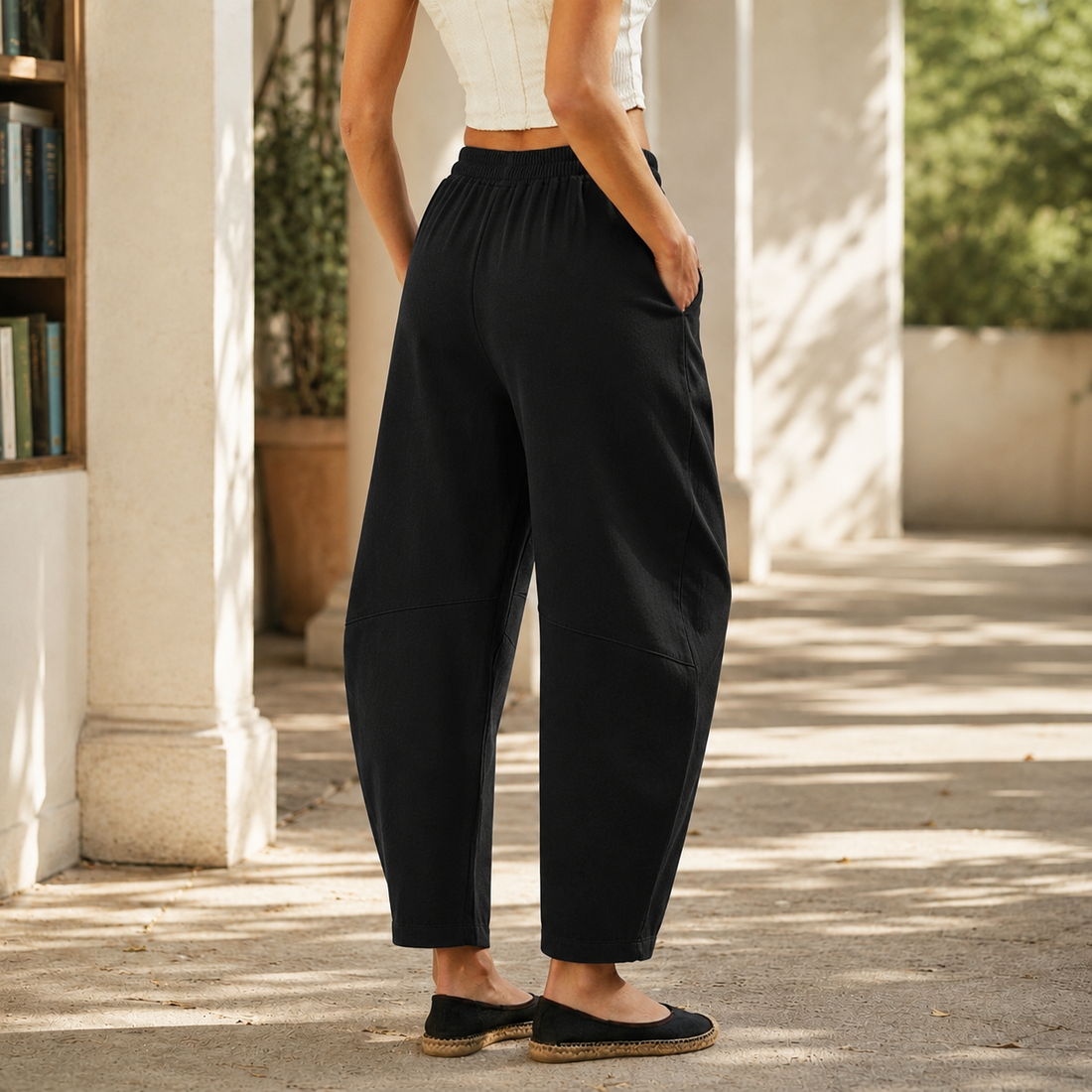 Winona Barrel Pants - Lead Alternate View