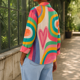 Saskia Relaxed Blouse - Lead Alternate View