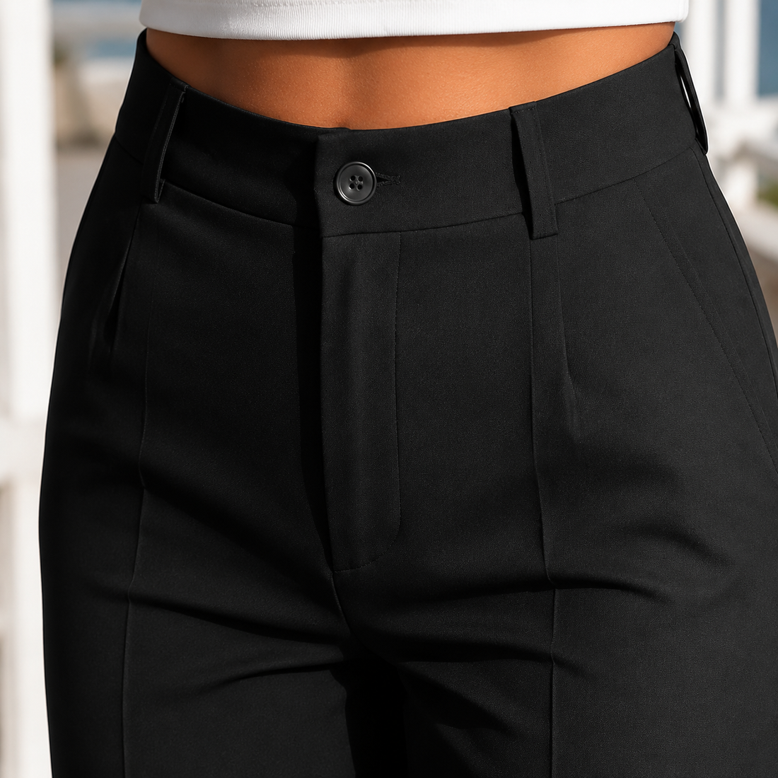 Xenia Tailored Pants - Lead Product Detail