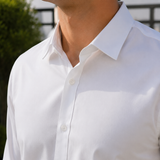 Edmund Point Collar Shirt - Lead Product Detail