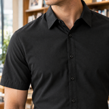 Matthias Short-Sleeve Shirt - Lead Product Detail