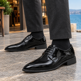Castagna Pointed Derby Shoes - Lead Product Detail