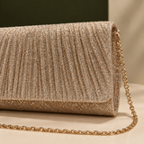 Gori Ruched Clutch - Lead Product Detail